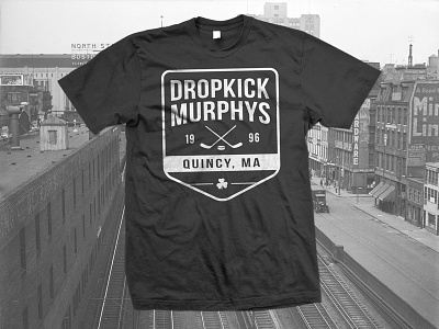 Dropkick Murphys - Hockey Shirt Design apparel boston bruins dropkick murphys hockey oldtyme quincy shirt t-shirt vintage