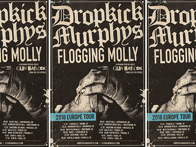 Dropkick Murphys - Tour Poster