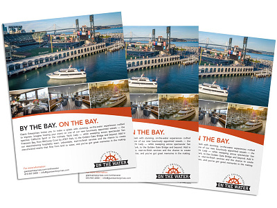 Giants Enterprises - On The Water ad bay boat cruise enterprises giants magazing ad san francisco san francisco bay yacht