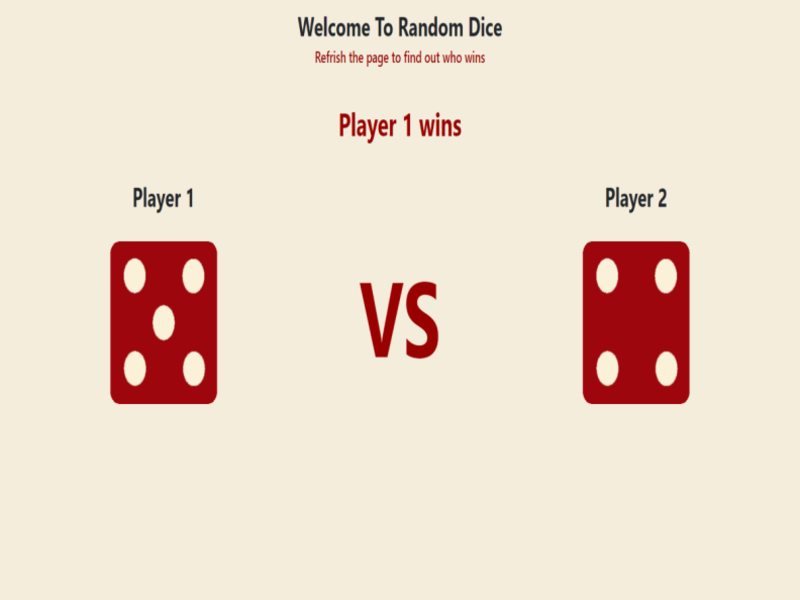 Random Dice Generator by Mohamed A. Radwan on Dribbble