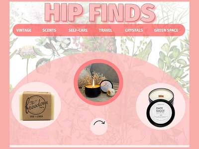 Hip Finds Co - Figma agency figma website