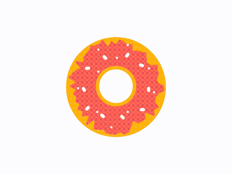 🍩 Donut Loader Animation aep after effects animated animation app delivery design donut donut eat eating food gif loader loading lottie ui