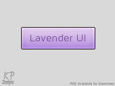 Lavender UI: Web Nav Bar Kit lavender ui