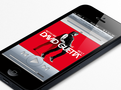 Music for iPhone 5 5 app beat but david design funnnn guetta ios iphone music nothing practice redesign the