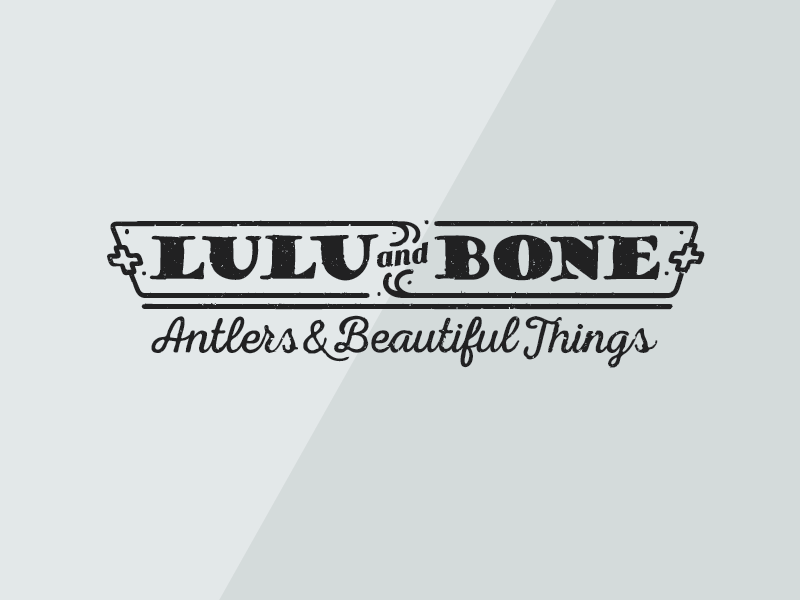 Lulu and Bone Logo by Anna Tulchinskaya on Dribbble