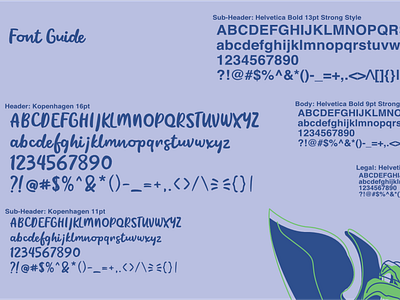 HH Font Guide