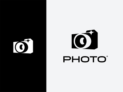 Photography logo akdesain branding camera creative lense logo logo design logodesign minimal modern negative space photo shot