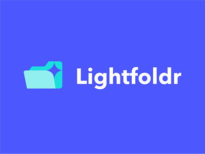 light foldr akdesain creative folder illustration lettering light lighting lights logo design management management app minimal negative space organizer