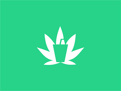 Canna juice branding canna cannabis cannabis design cannabis logo creative design juice logo juices logo design minimal negative space vector