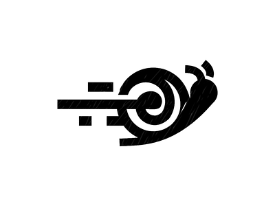Snail Logo 4 akdesain branding creative forsale logo logo design mark negative space negative space logo negativespace snail snail logo snail mail snails symbol