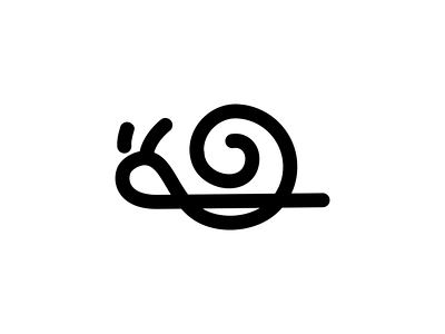 snail Logo 6 akdesain branding lineart logo logo design mark minimal negative space negative space logo negativespace snail logo snails symbol