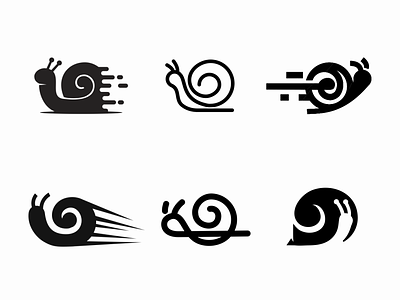 snail logo Collection akdesain branding creative logo logo collection logo concept logo design logoforsale mark minimal negative space negative space logo negativespace snail logo snails symbol