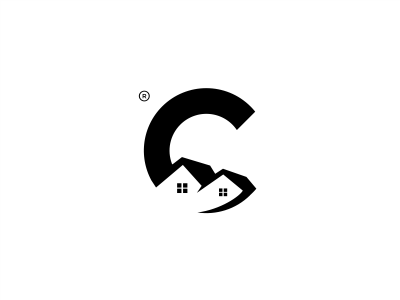 C Mark akdesain branding building c creative estate home house illustration logo logo design logo type mark minimal negative negative space real space symbol typography