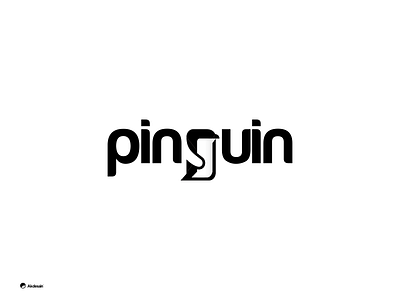 Pinguin akdesain animal branding clean creative icon identity illustration lettering logo logo design logo type logos minimal modern negative space pinguin typography vector