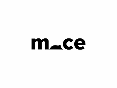 mice 16/365 branding clean design lettering logo design logo type mice minimal mouse negative space rat typo