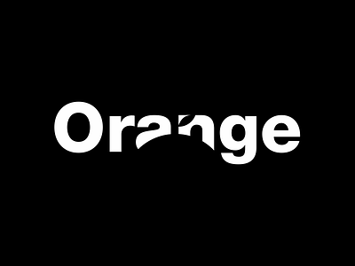 orange 61/365 akdesain branding clean creative illustration logo logo design logo type minimal modern negative space orange typography