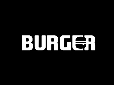 burger 63/365 akdesain branding burger burger logo clean creative design identity illustration lettering logo logo design logo type logos minimal negative space symbol typography