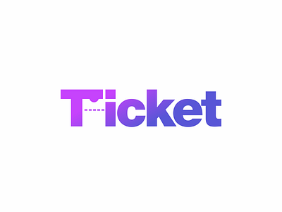 ticket 131/365 akdesain branding clean creative identity illustration logo logo design logo type logos minimal modern negative space ticket ticket app ticket logo typography