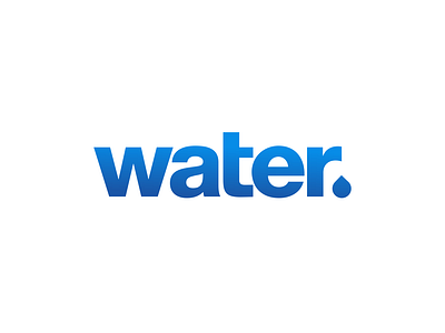 water 146/365 blue branding clean creative design drink drop lettering logo design logo type modern negative space sea symbol typography water water color