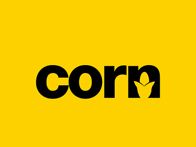 Corn 233/365 akdesain branding corn corn logo cornwall creative design illustration lettering line art logo design logo type minimal modern negative space typography