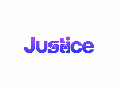 justice 276/365 branding creative design illustration justice law lettering logo design logo type minimal negative space typography