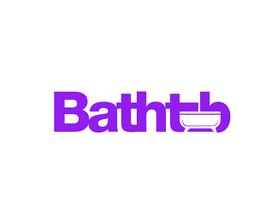 bathub 278/365 akdesain bathub branding clean creative illustration lettering logo design logo type minimal modern negative space typography vector