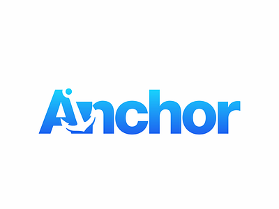 anchor 282/365 akdesain anchor anchor logo anchorman anchors clean creative illustration lettering logo logo design logo type logos marine minimal modern negative space symbol typography vector