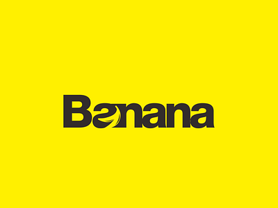 banana 315/365 banana bananas branding clean creative design fruits icon identity illustration lettering line art logo design logo type negative space symbol typography ui