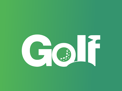 golf 331/365 akdesain ball branding clean creative design golf golf ball golf club golfer illustration lettering logo logo design logo type minimal modern negative space typography vector