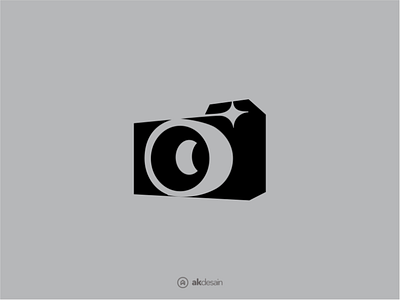 Photograph akdesain creative design illustration logo logo design minimal modern negative space photo photographer photography photography logo photoshop typography