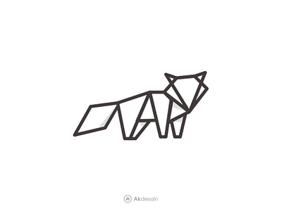 wolf geometric logo
