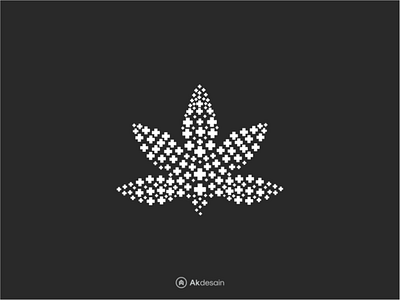 healthy canna akdesain canna cannabis logo cannnabis creative healthy hospital logo design medical negative space typography ui