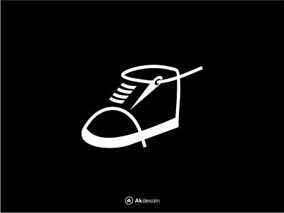 shoes akdesain branding creative design illustration logo logo design logo type maker makers minimal negative space shoes shoes logo tailor typography