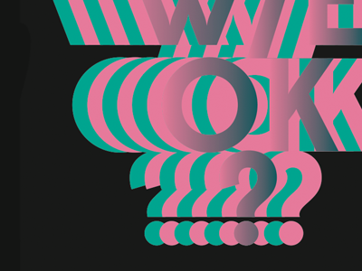 W/E OK ? personal thesis type vector we weird