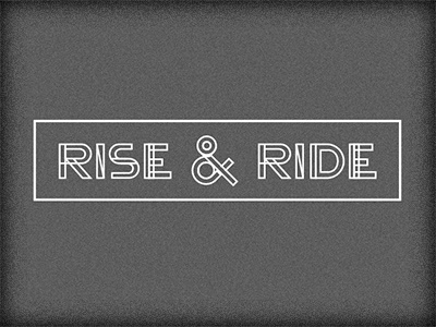 Rise, Ride, etc. amerpsand custom grey noisey ride rise skate type vector weird