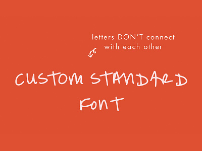 Custom font design: I'll turn your handlettering into a font custom font font design hand lettering handwriting typography