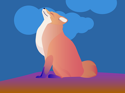 Fox fox illustration