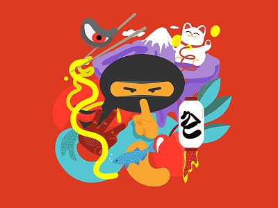 Ninja illustration