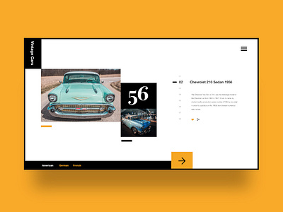 03 Daily layout explorations: Vintage Cars