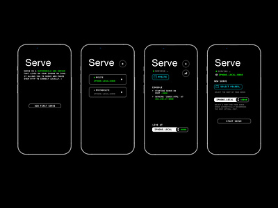 serve app app design ios ipad iphone ui user interface web