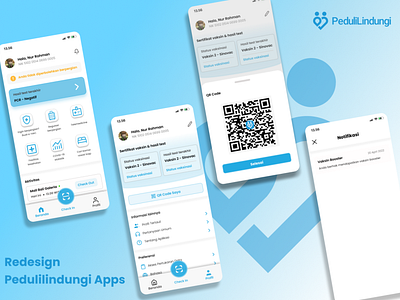 Redesign PeduliLindungi Apps