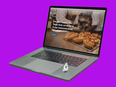 Carrot Eatery Landing Page - Web Design branding case study design ui uiux ux web design