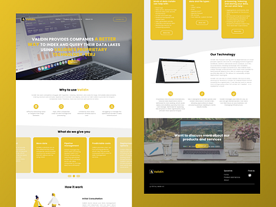 Redesign Website Validin design ui uiux ux webdesign