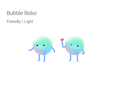Bubble BOBO bubble cute illuatration