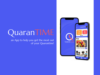 QuaranTIME Mobile App branding design figma graphic design illustration logo mobile app ui ux