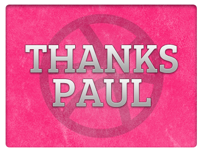 Thanks Paul! Joining The Game debut dribbble invite invite invited
