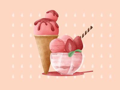 Icecream illustration