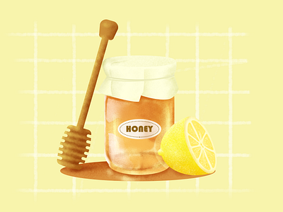 Honey illustration