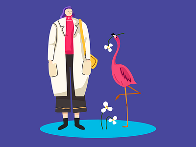 Flamingo's flower 插图