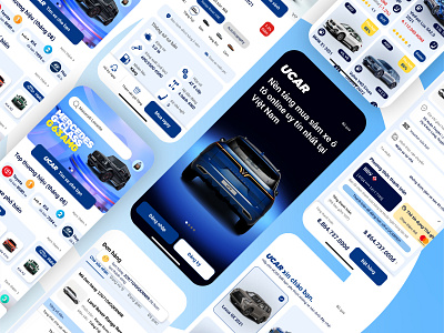 Car E-Commerce App - UCAR car car ecommerce case study ecommerce mobile app ui ui ux design ux